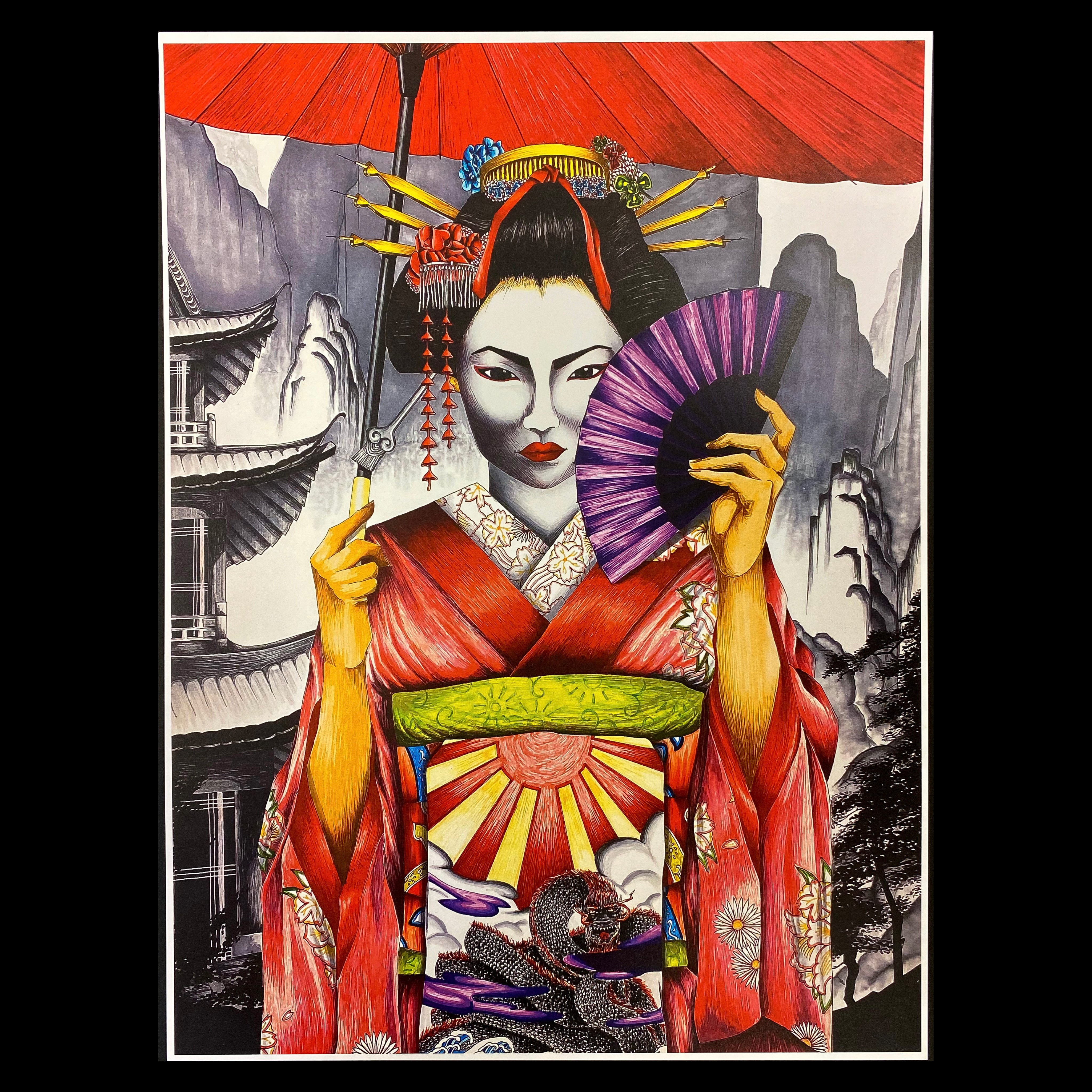 “Geisha” Print