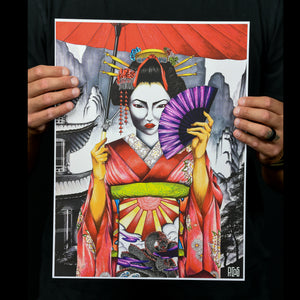 “Geisha” Print