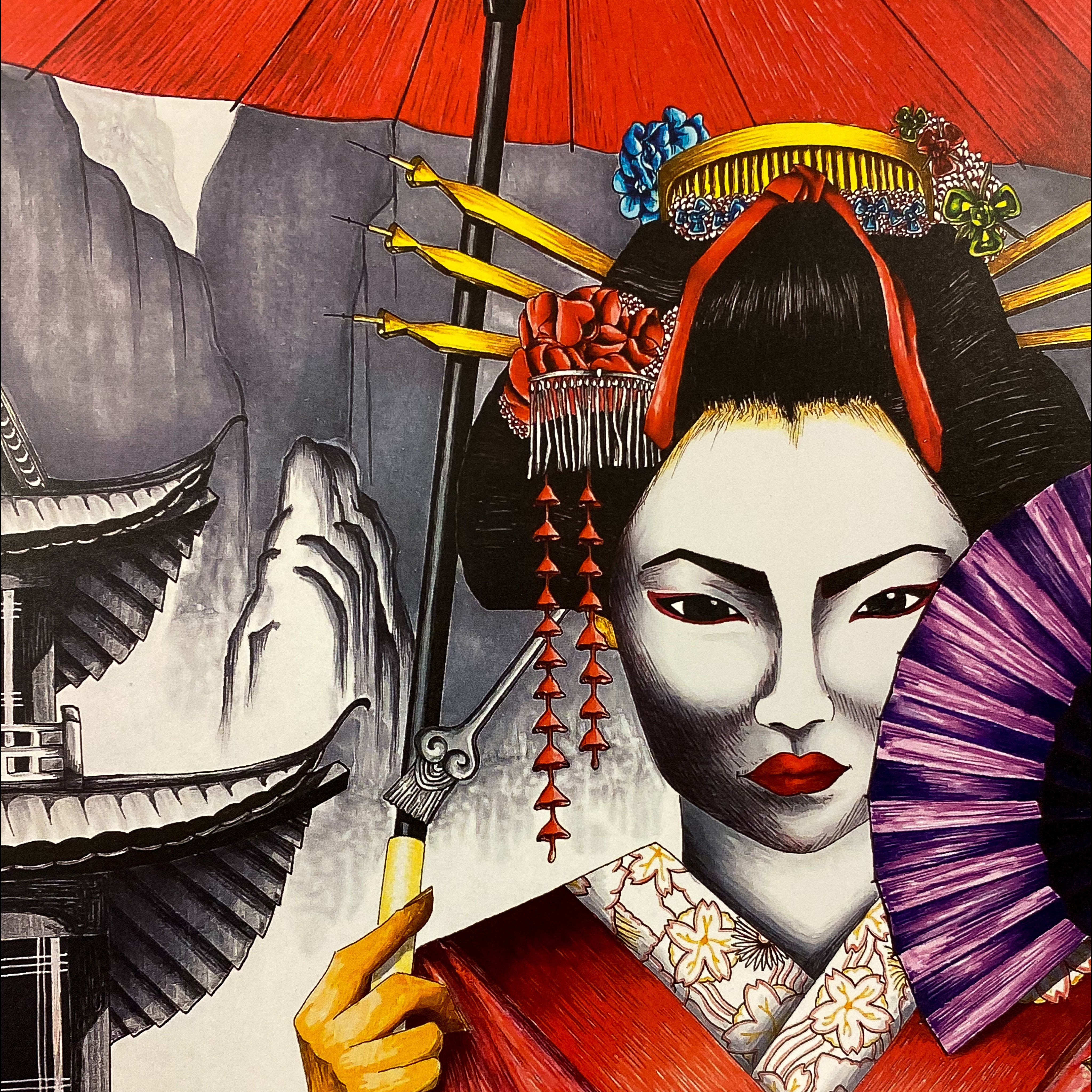 “Geisha” Print