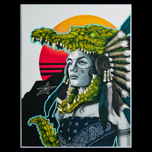 “El Paso Gator Queen” Print