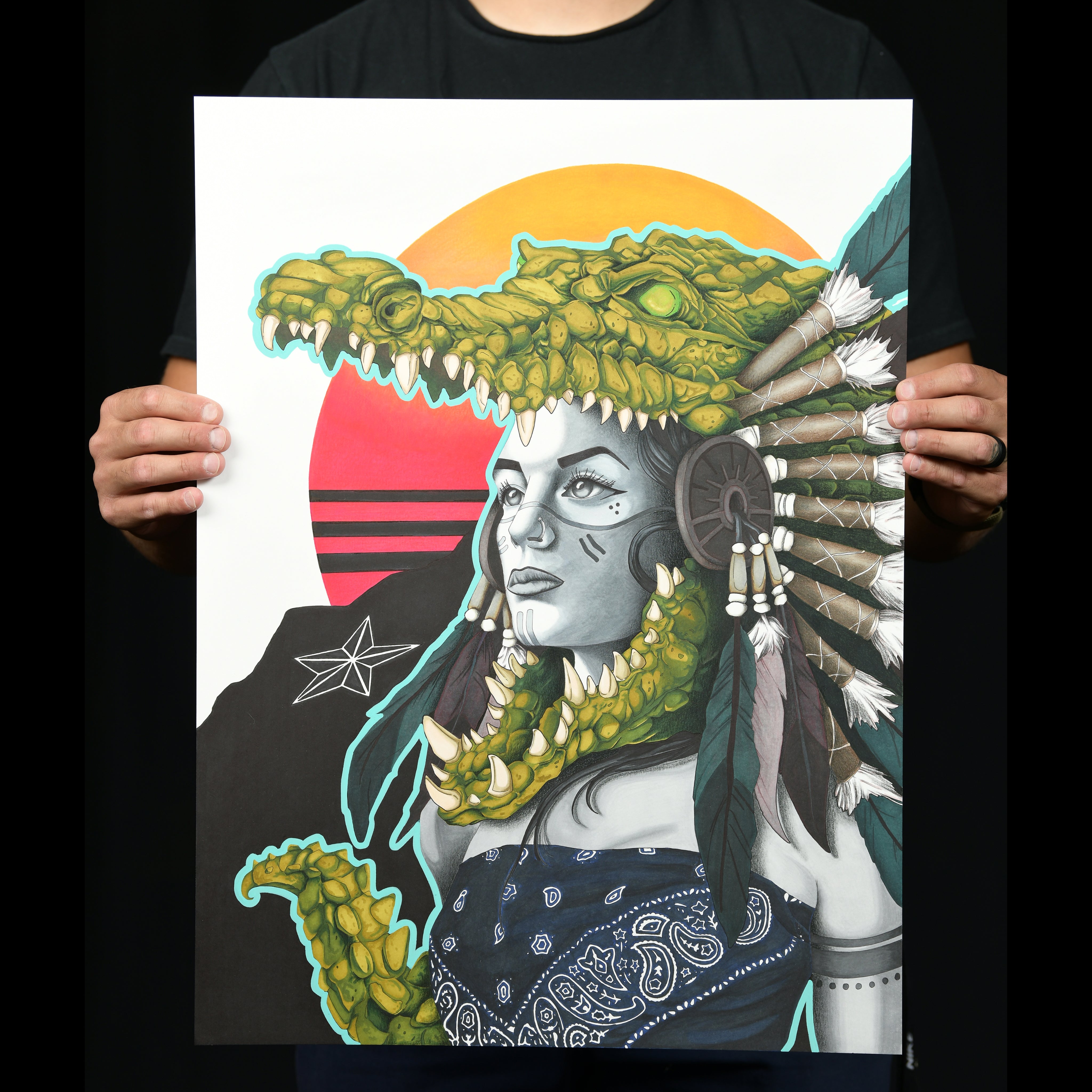 “El Paso Gator Queen” Print