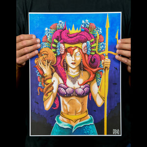 “Mermaid Queen” Print